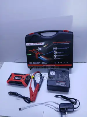12v Car Battery Booster With Led Flashlight