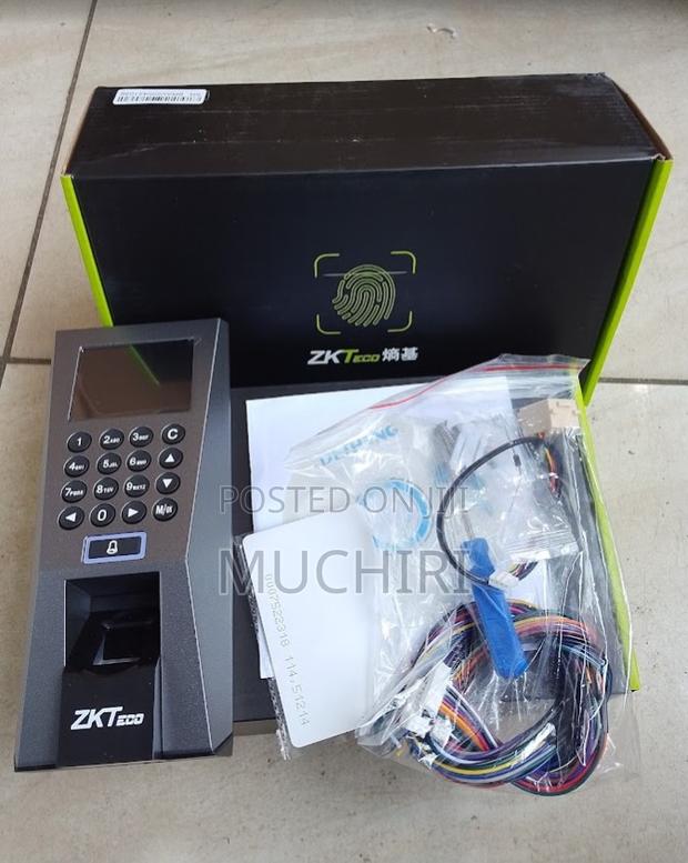Zkteco F18 Fingerprint & Card Access Management System - main view