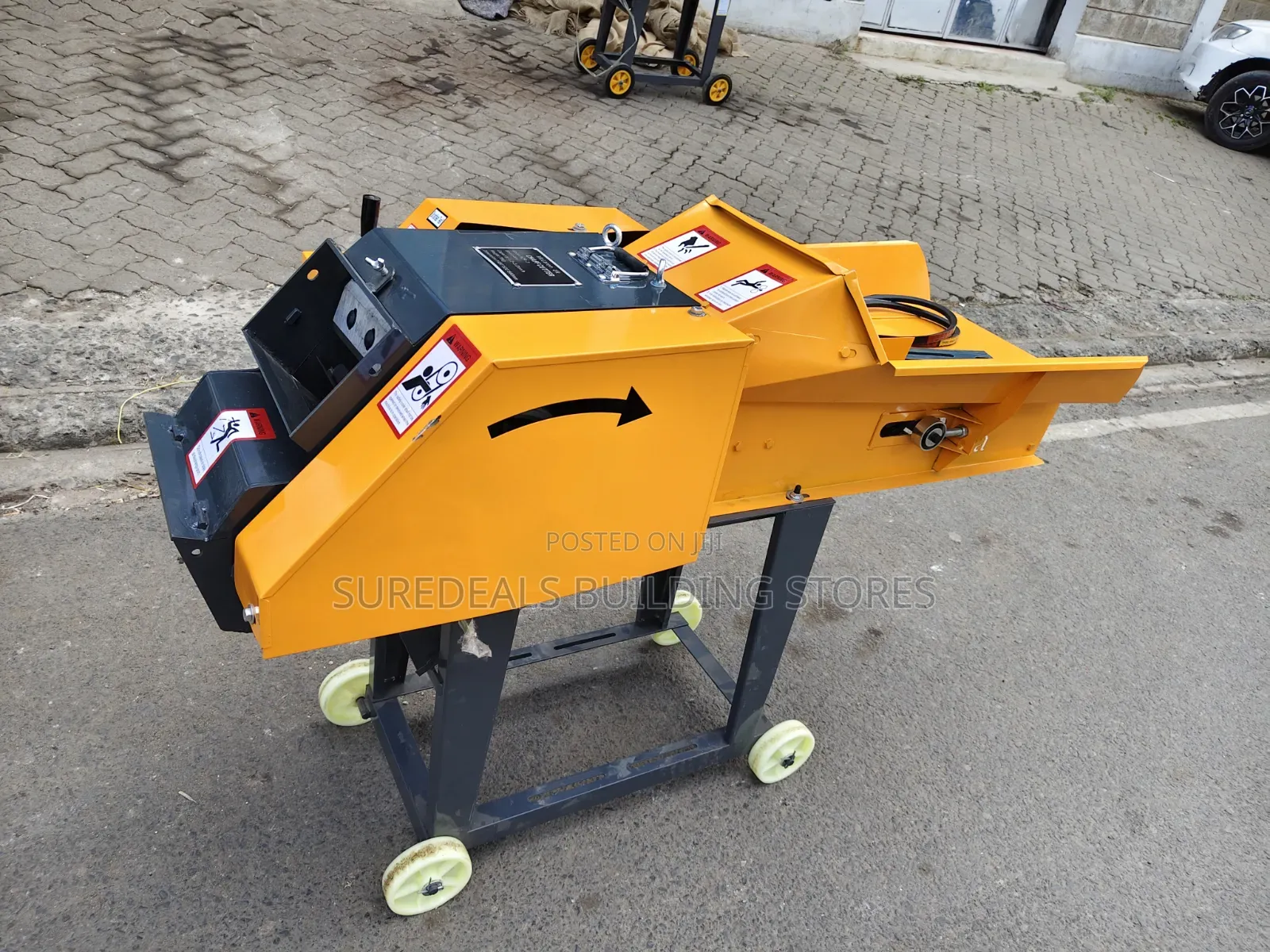 3.2tonnes Per Hour Silage Grass Chaff Cutter Machine