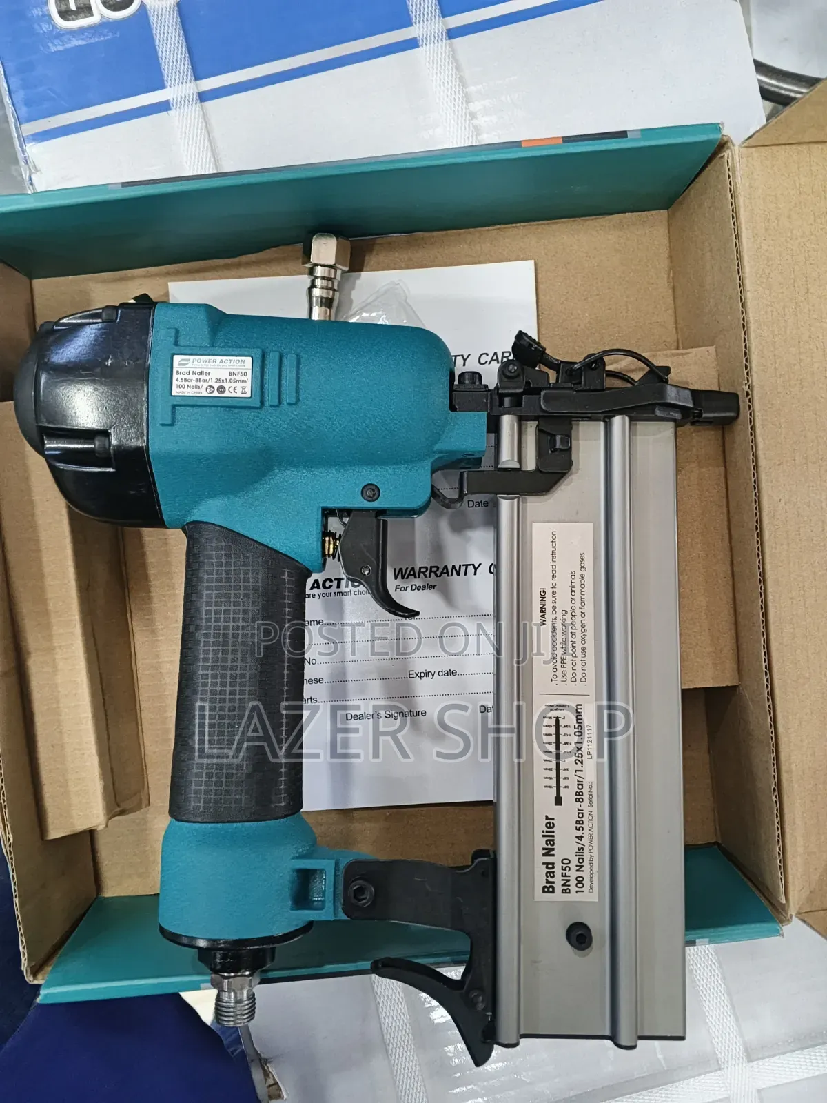 Power Action Brad Nailer F50