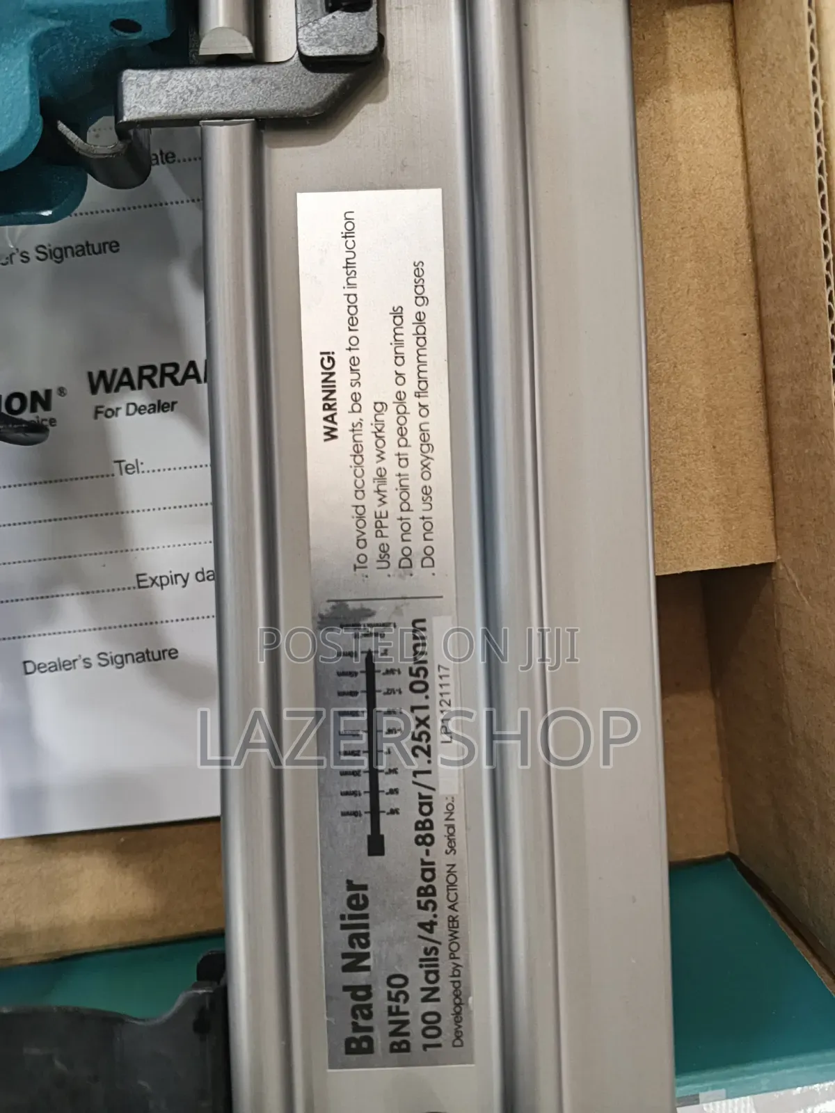Power Action Brad Nailer F50