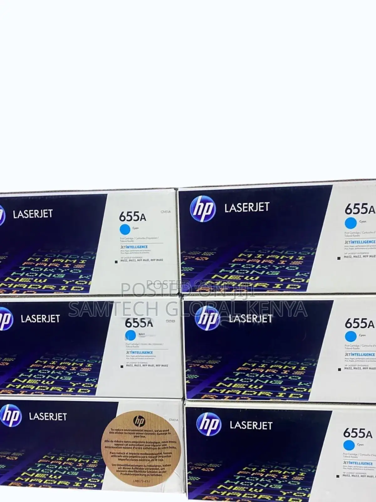 Hp Color Laserjet Enterprise Flow MFP M682z Toner Hp655a
