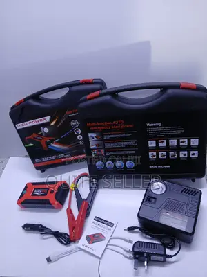 High Capacity Portable Vehicle Jump Starter