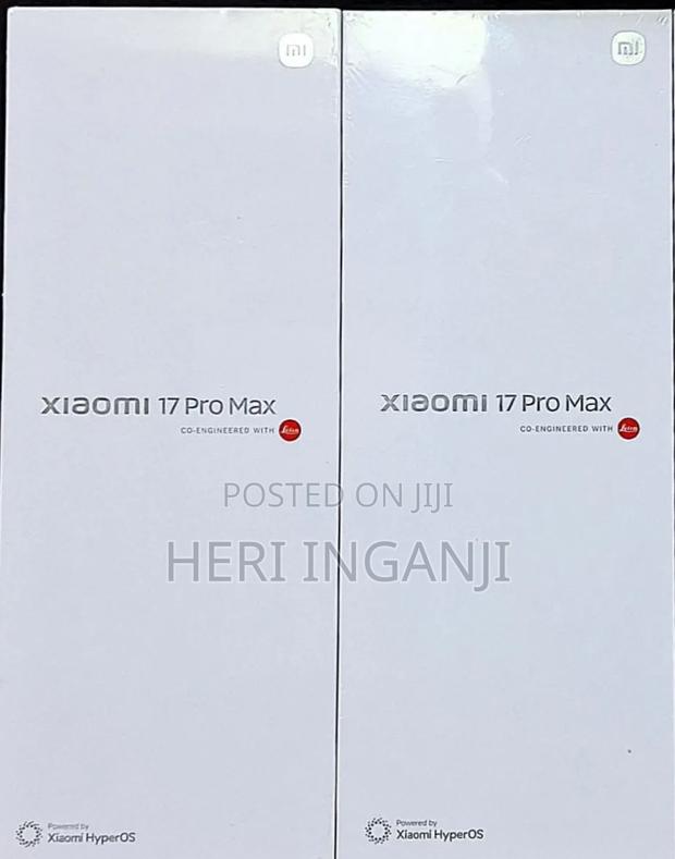 New Xiaomi 17 Pro Max 512 GB