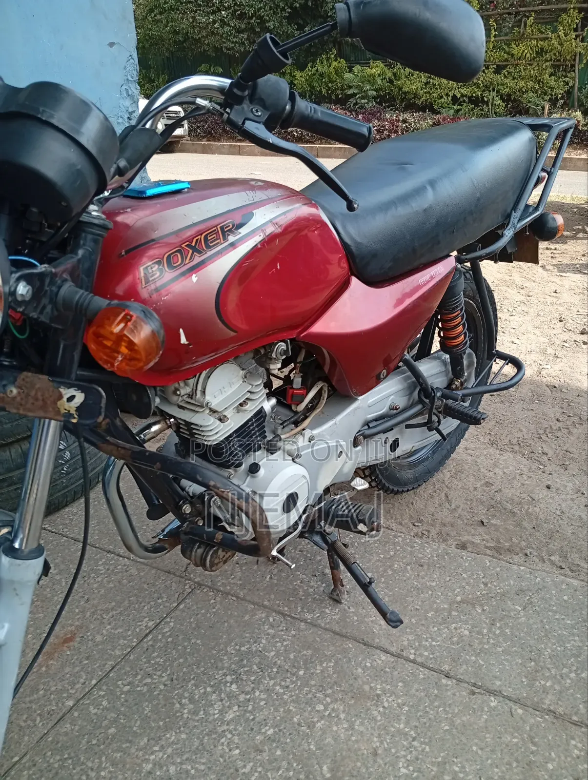 Bajaj Boxer 100 2024 Red
