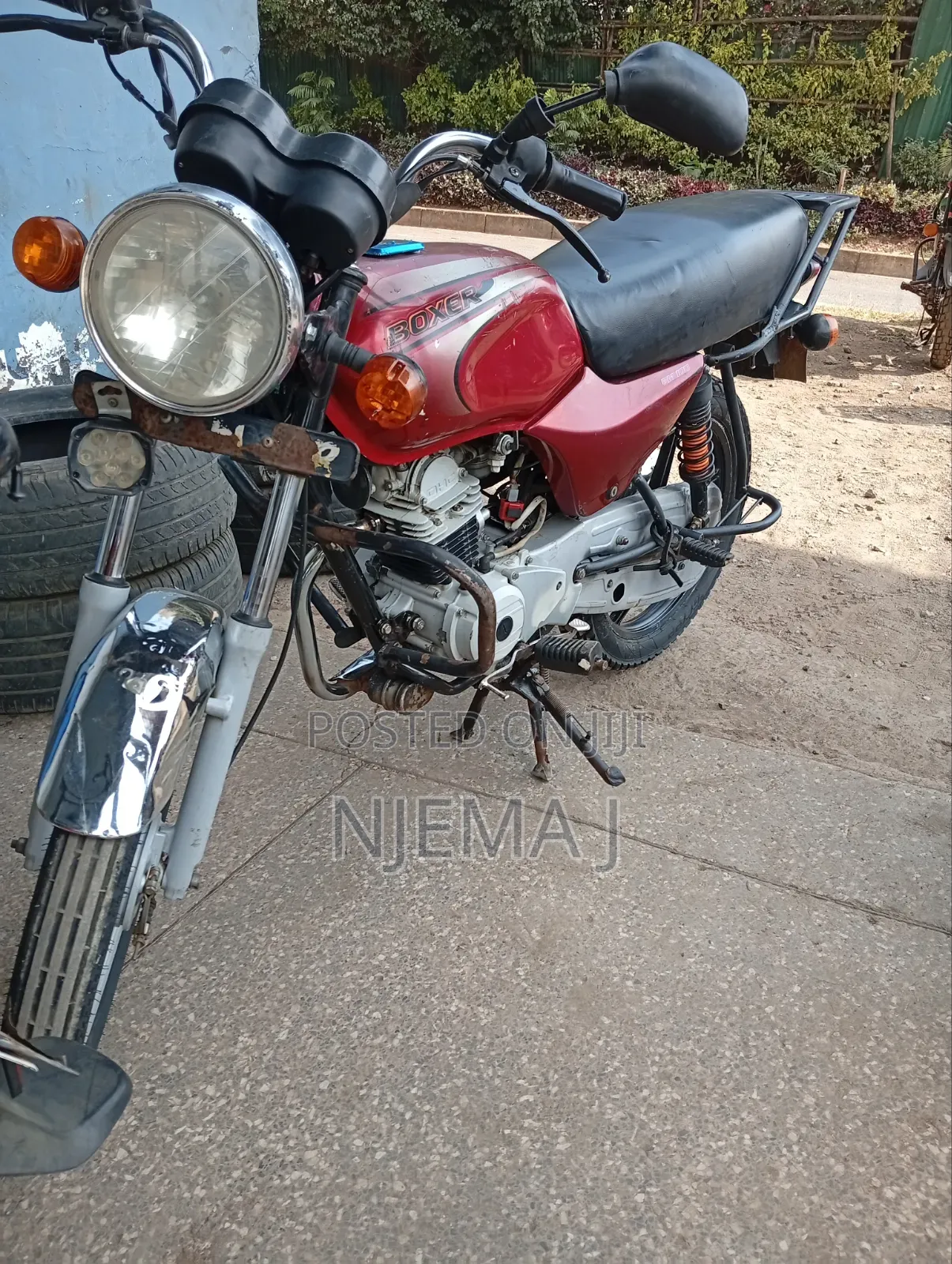 Bajaj Boxer 100 2024 Red