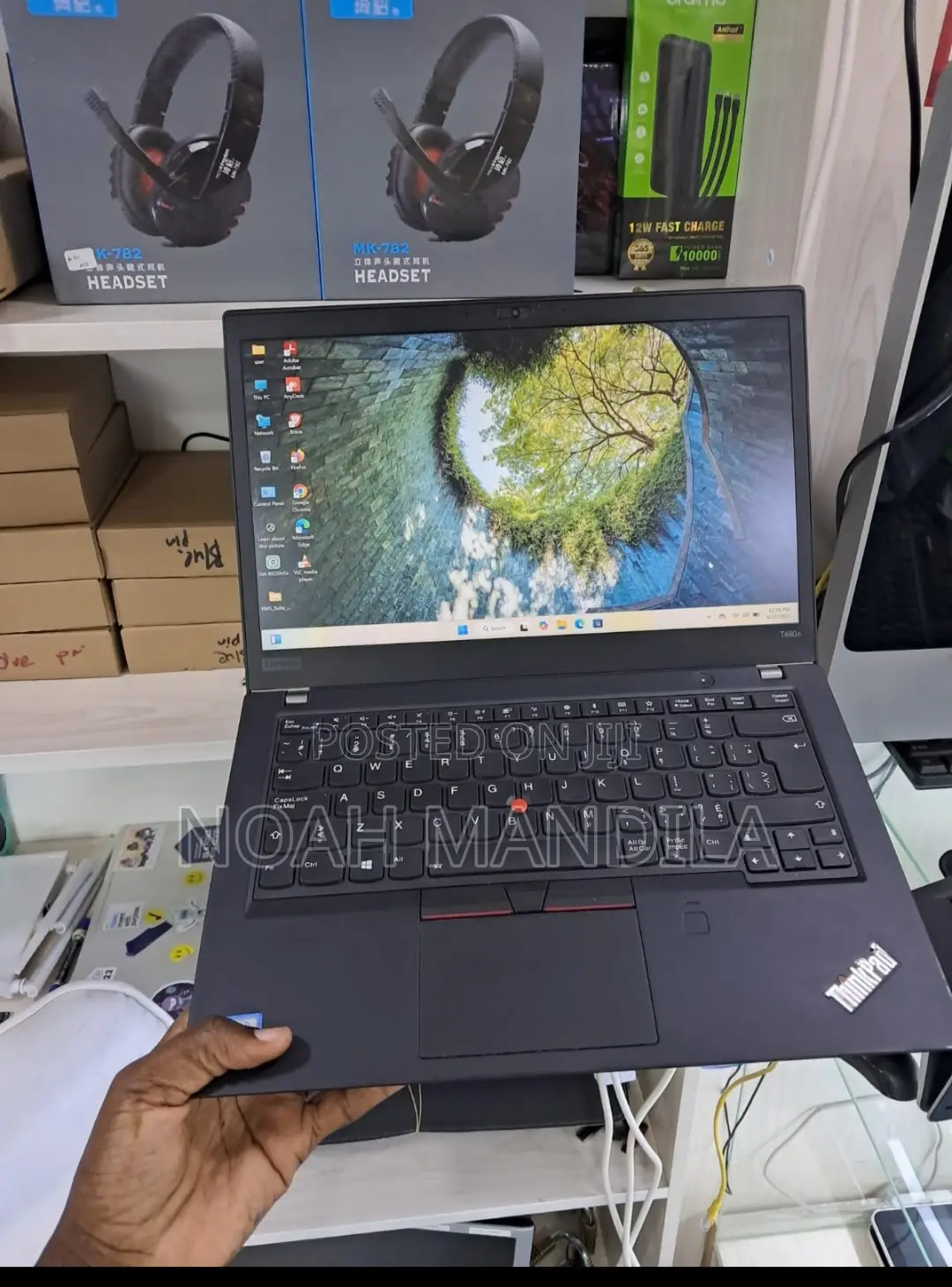 Laptop Lenovo ThinkPad T480s 16GB Intel Core i5 SSD 512GB