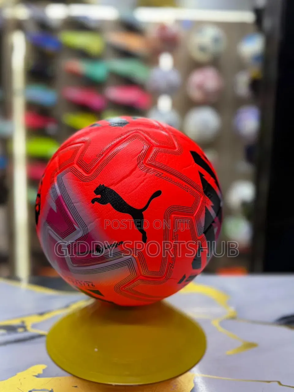 Puma Orbita Ultimate Premier League Lights Football - Tubeless