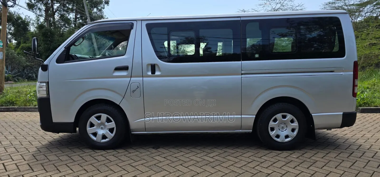 Toyota HiAce 2015 Gray