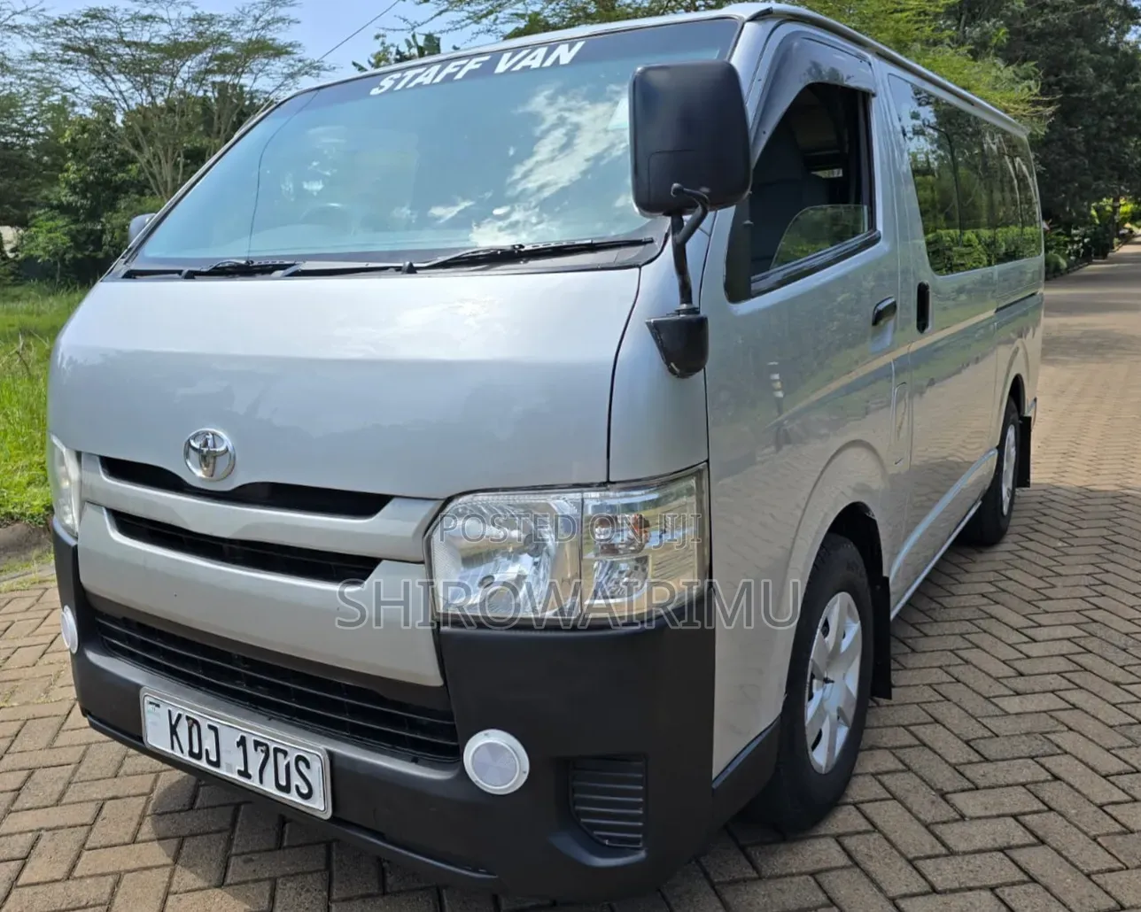 Toyota HiAce 2015 Gray