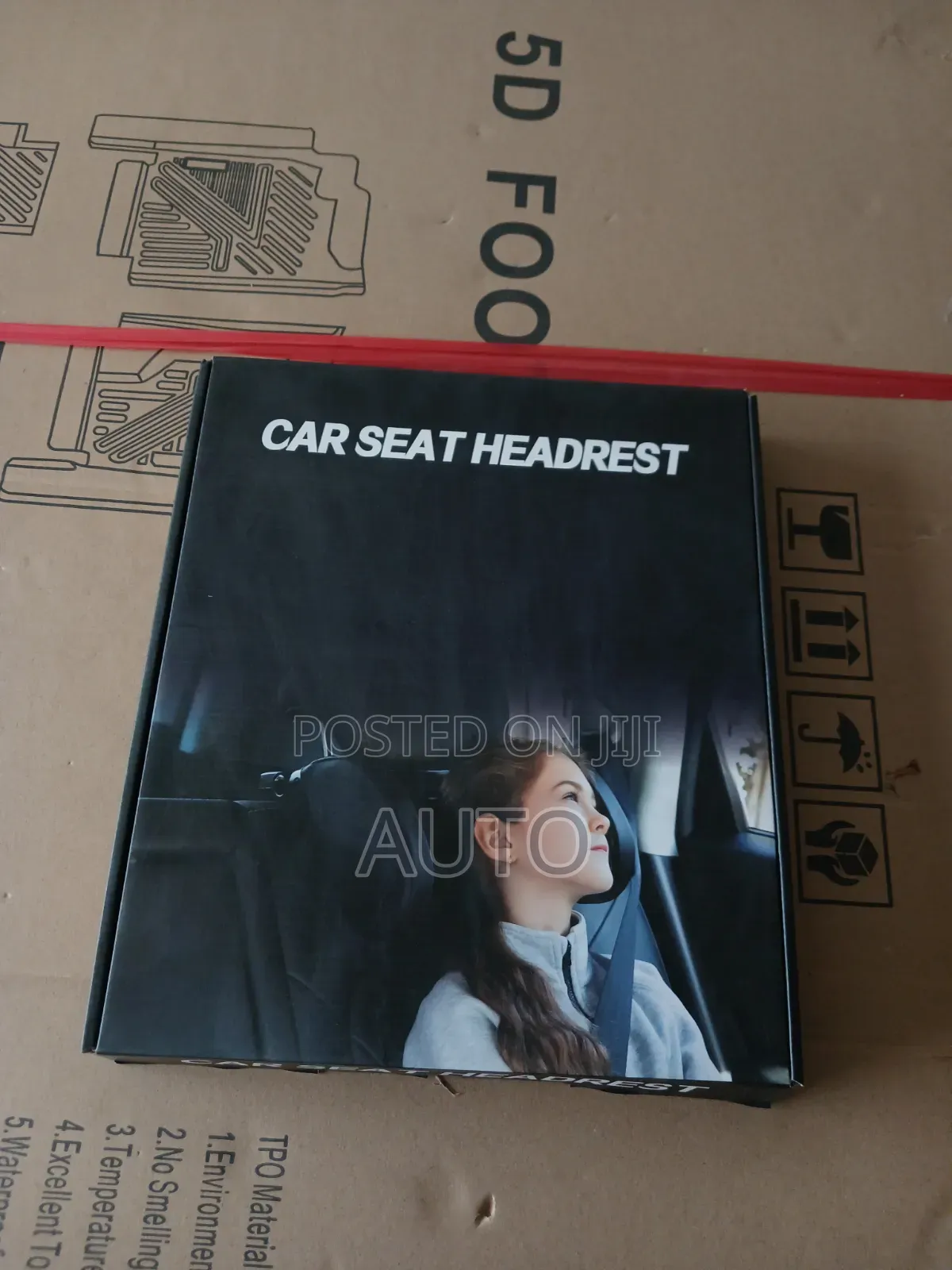 Universal Car Headrest Side Pillows – Adjustable Neck Support Cushion