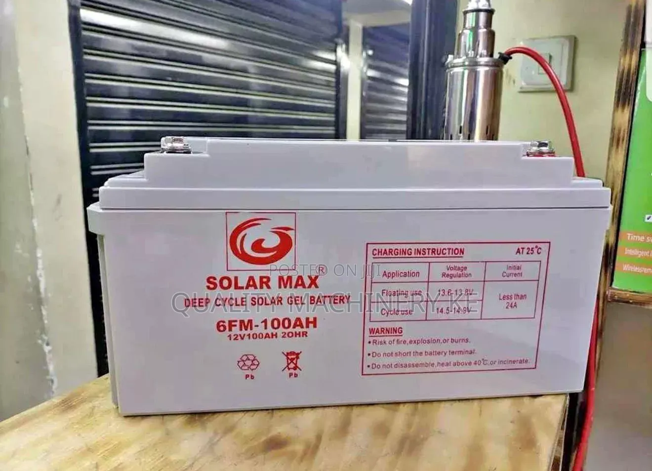 Reliable 100ah Solarmax Battery