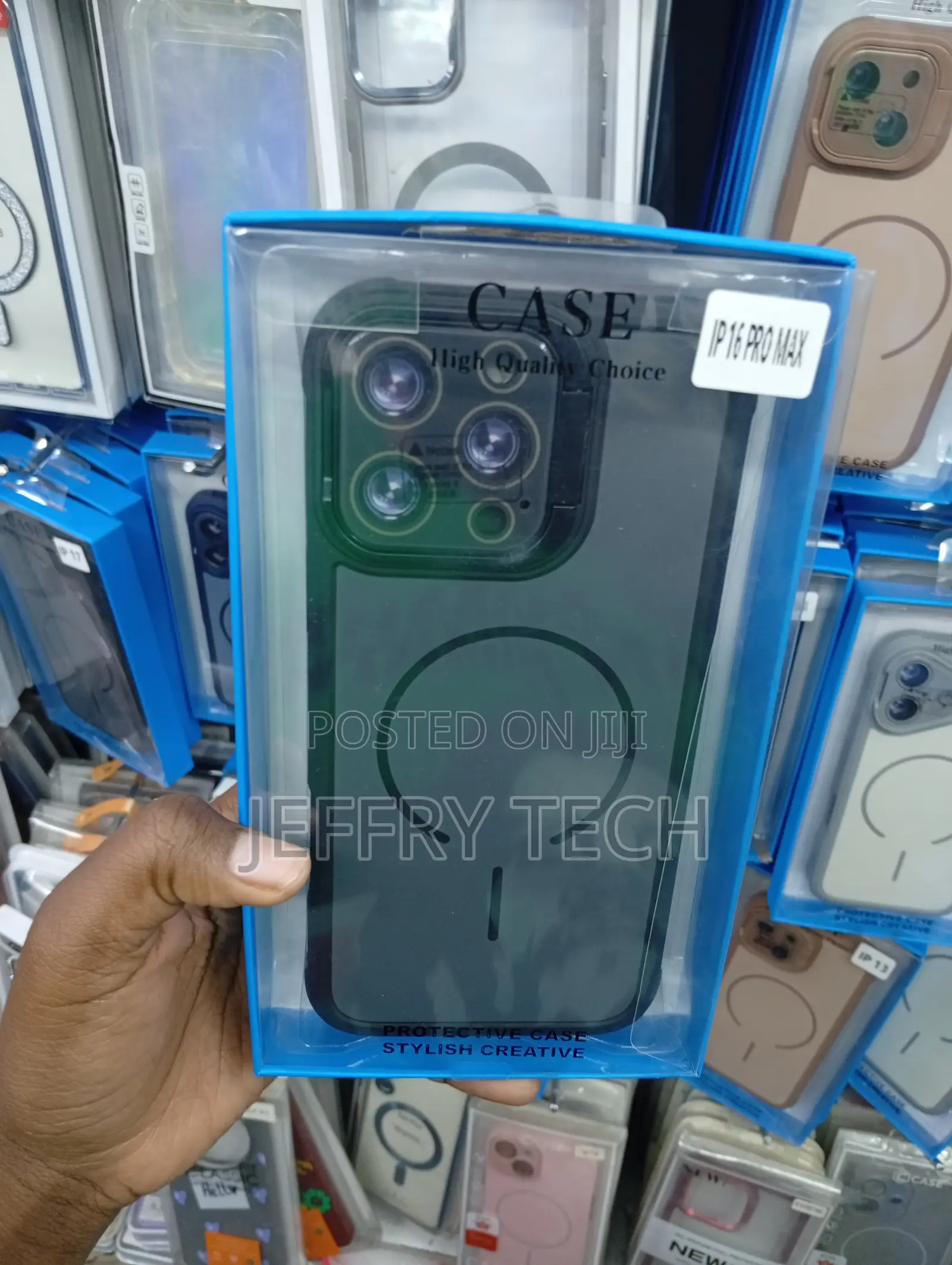 iPhone 16 Pro Max Integrated Lens Protectors With Raised Bezels Cover