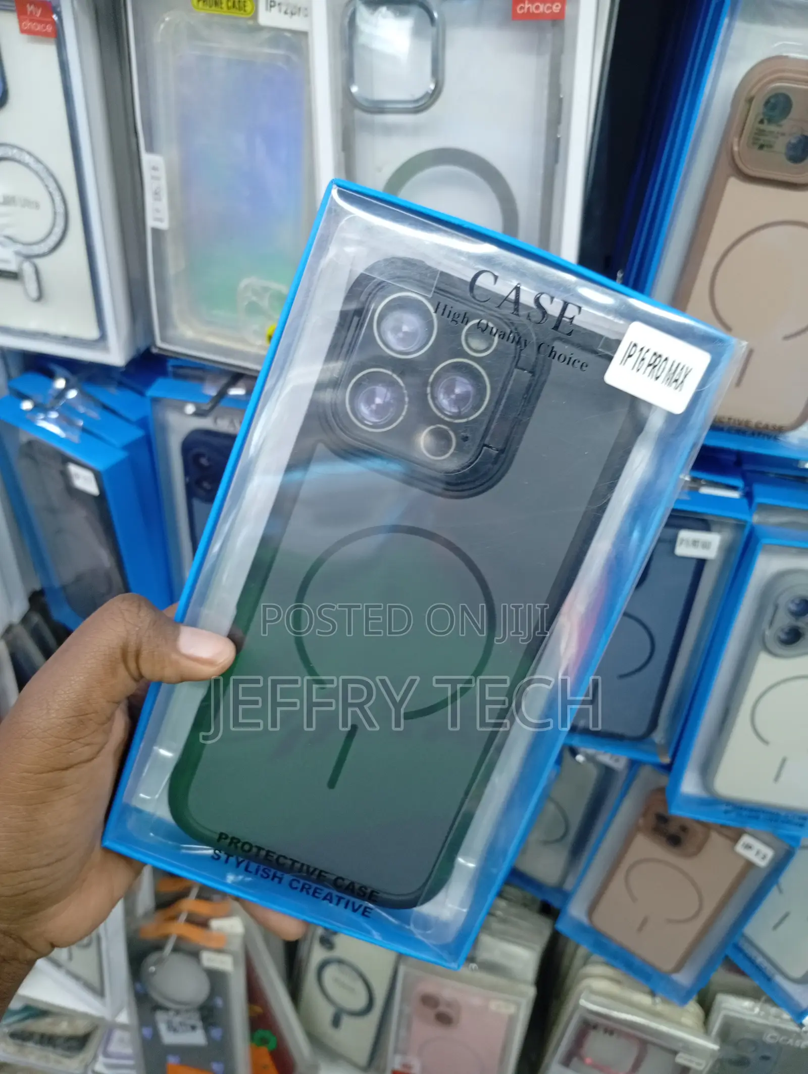 iPhone 16 Pro Max Integrated Lens Protectors With Raised Bezels Cover