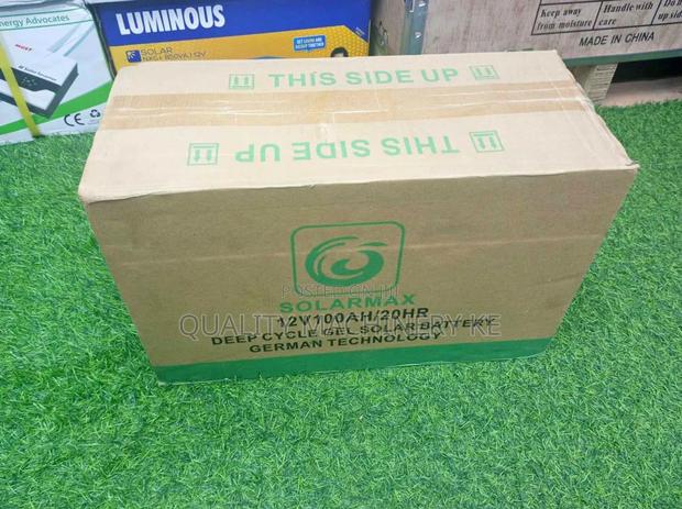 100ah Genuine Original Solarmax Battery - thumbnail 2