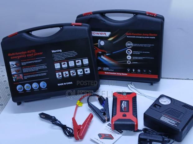 Universal Vehicle Battery Jump Start Power Bank - main view
