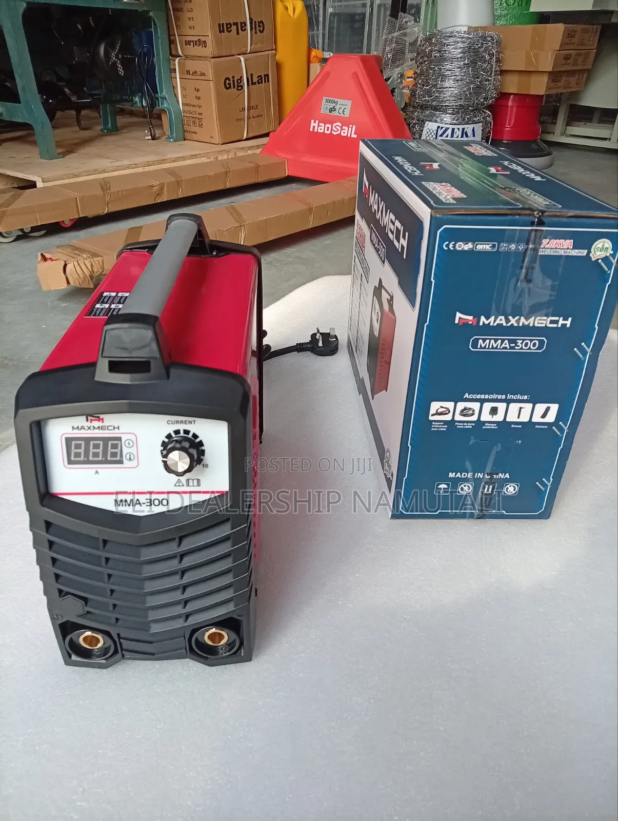 Portable Maxmech Mma-300 Electric Welding Machine