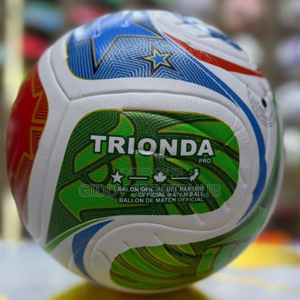 Adidas Trionda Pro Official Match Ball - Tubeless - Multi Color