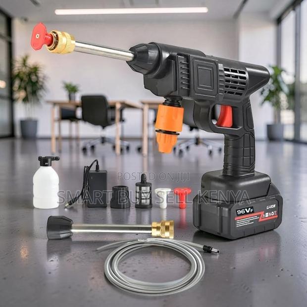 Precision Controlled 96v Cordless High Pressure Car Washing Washer