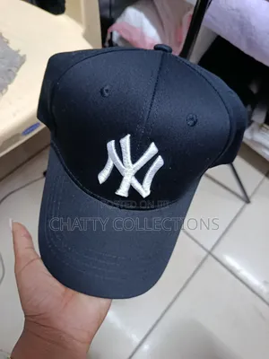 Black and White Unisex Ny Quality Baseball Hats