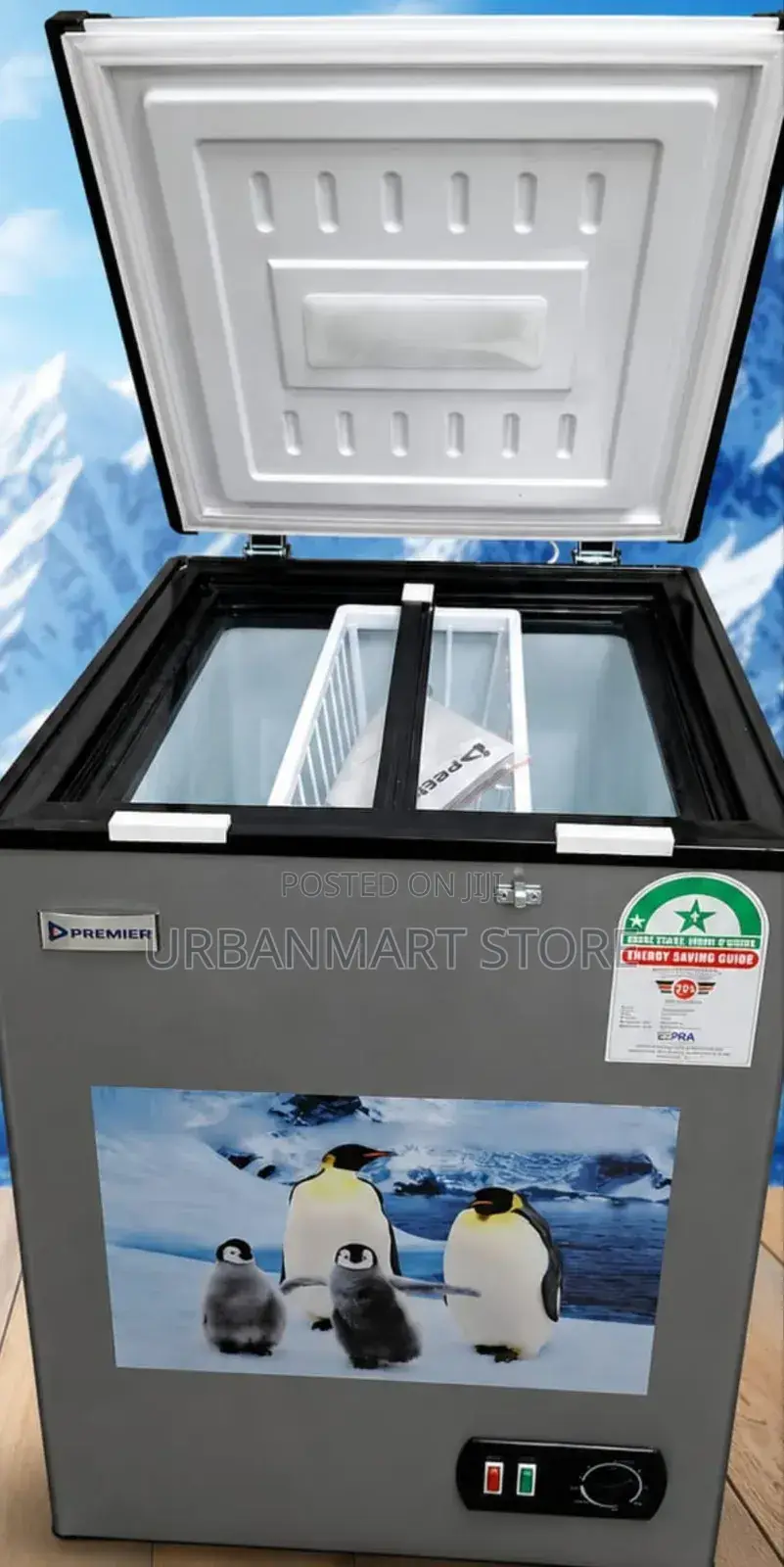 Premier 100 Litres Chest Freezer for Home Business