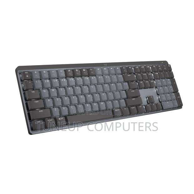 Logitech Mx Keys Mini Wireless Keyboard-Black - thumbnail 2