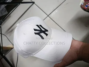 Beige and Black Unisex Ny Quality Baseball Hats