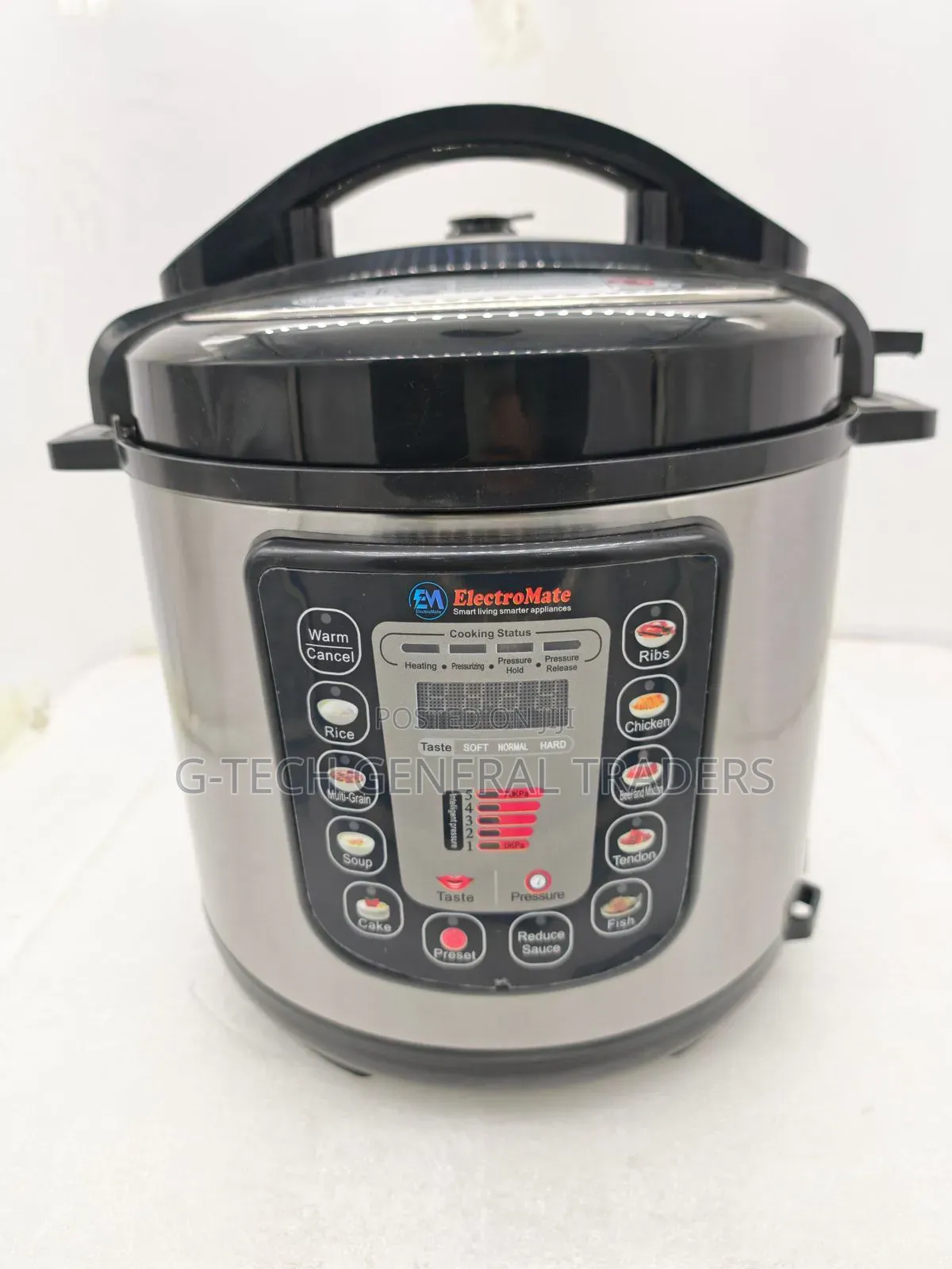 Electromate 6l Digital Multifunctional Pressure Cooker