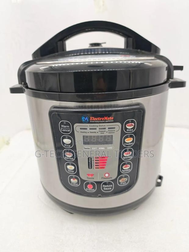Electromate 6l Digital Multifunctional Pressure Cooker