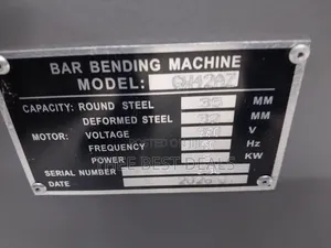 Electric Steel Bar Bending Machine