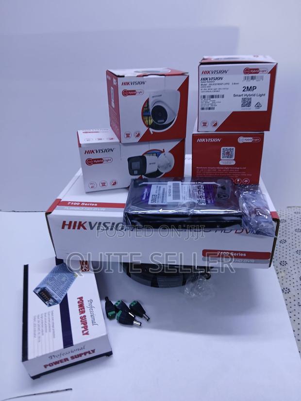 4 Channel CCTV DVR Recorder Full Hd Security System - main view