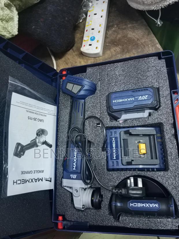 Cordless Maxmech Angle Grinder 20v