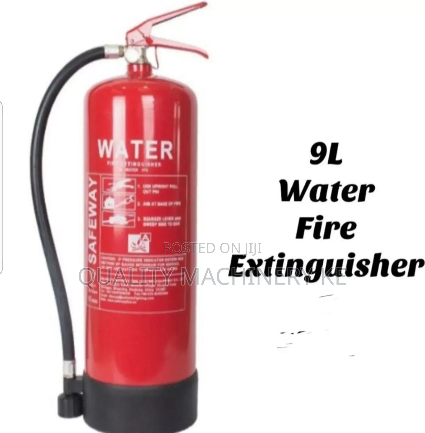 Fast And Effective 9l Water Fire Extinguisher