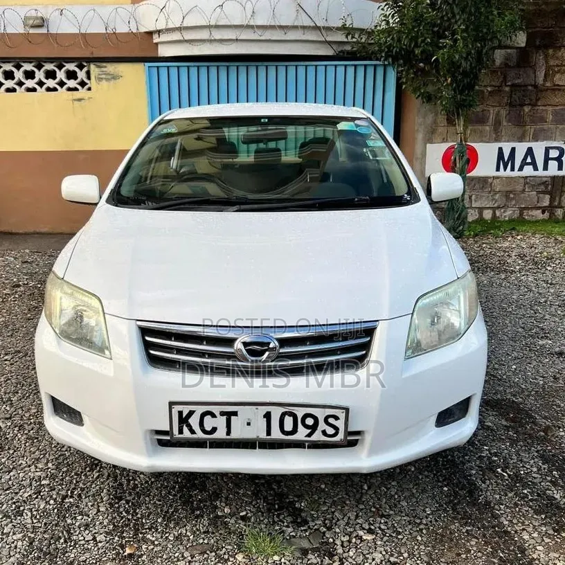 Toyota Axio 2012 White
