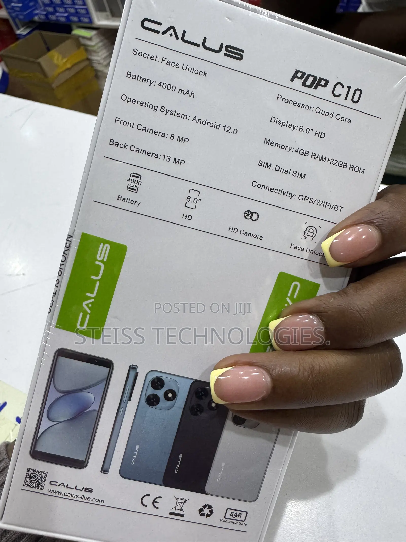 New Calus Spark 10 Pro 16 GB Black