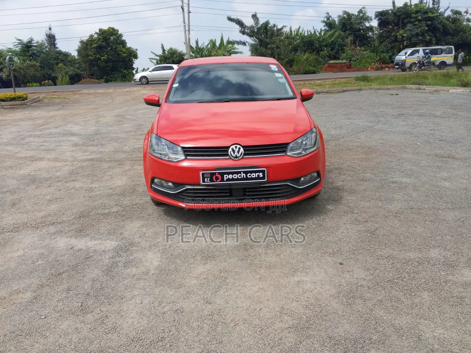Volkswagen Polo 2017 Red