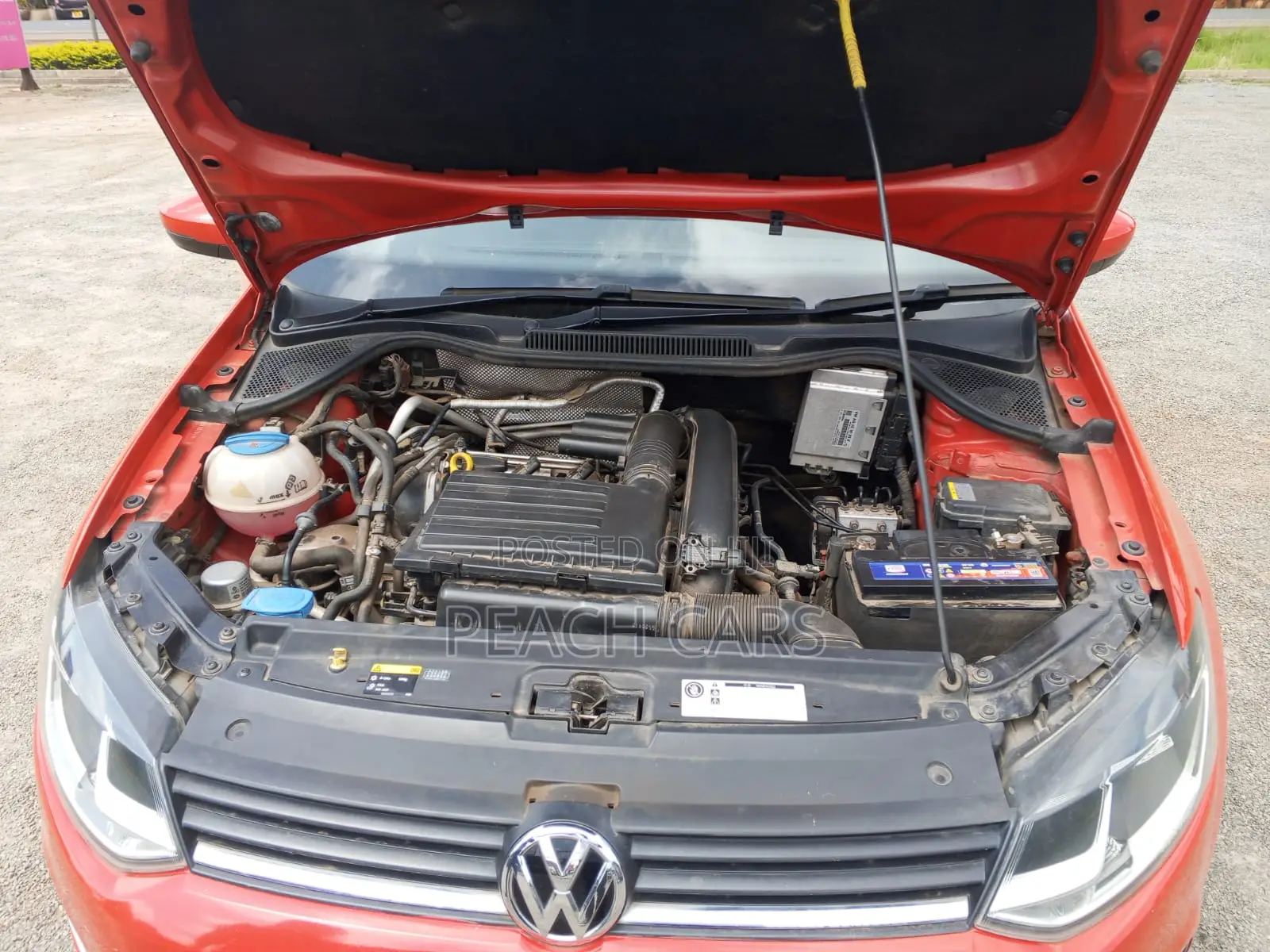 Volkswagen Polo 2017 Red