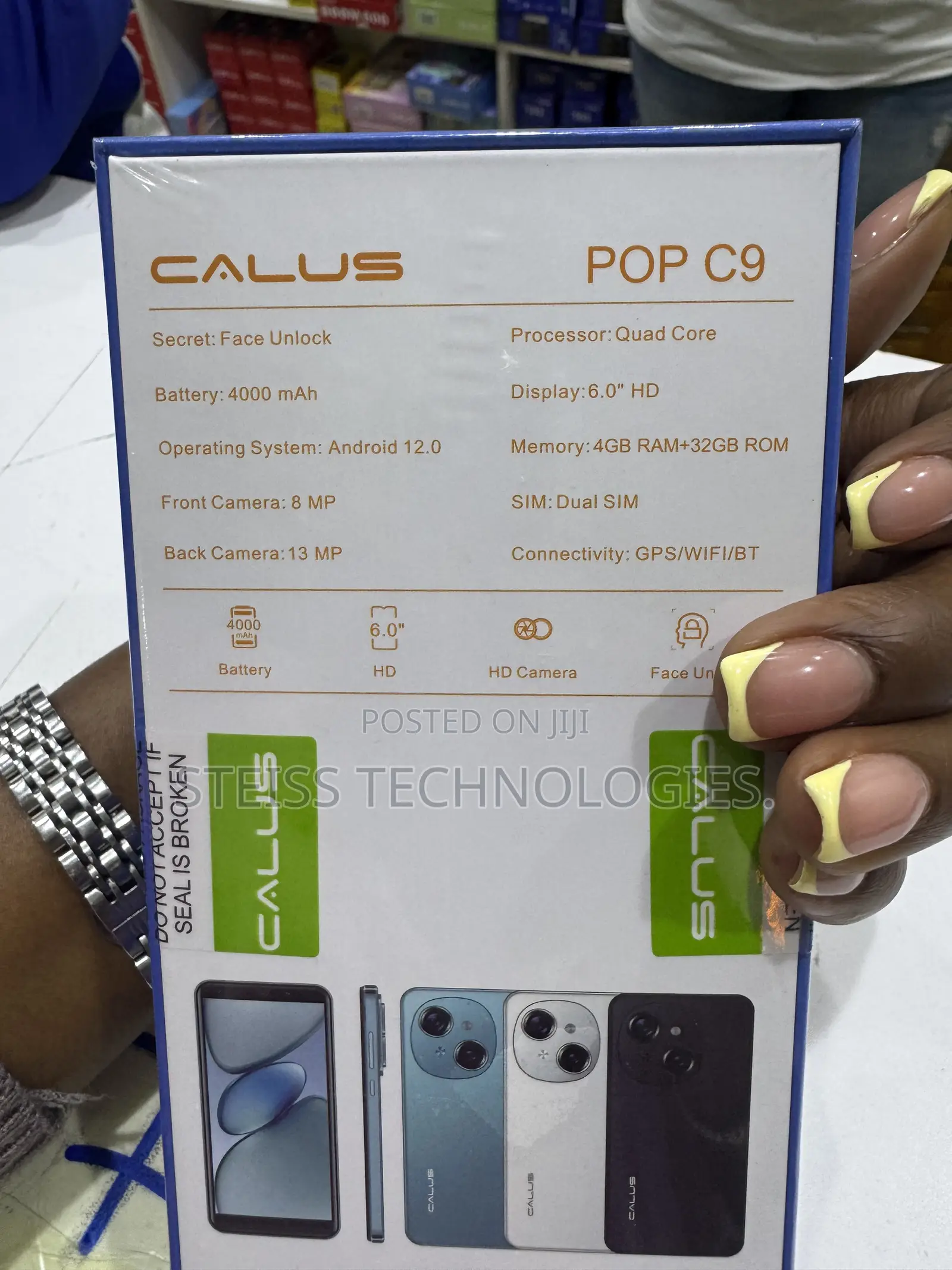 New Calus Spark 10 Pro 16 GB Black