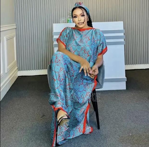 Silk Dera With Scarf - thumbnail 4