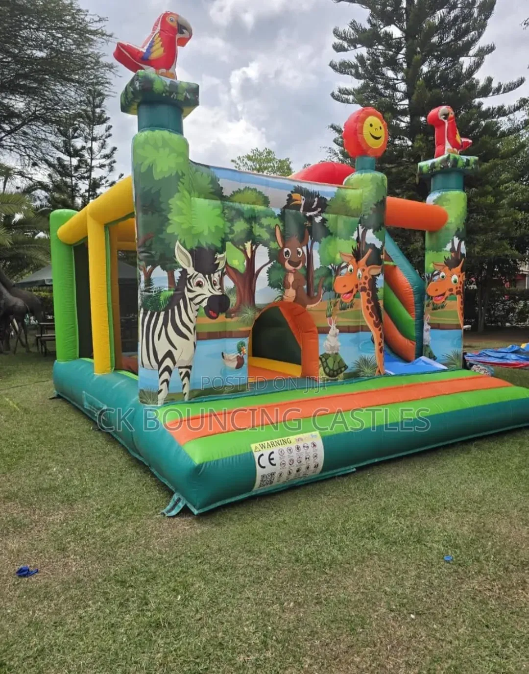 Jungle Safari Bouncy Castles For Hire
