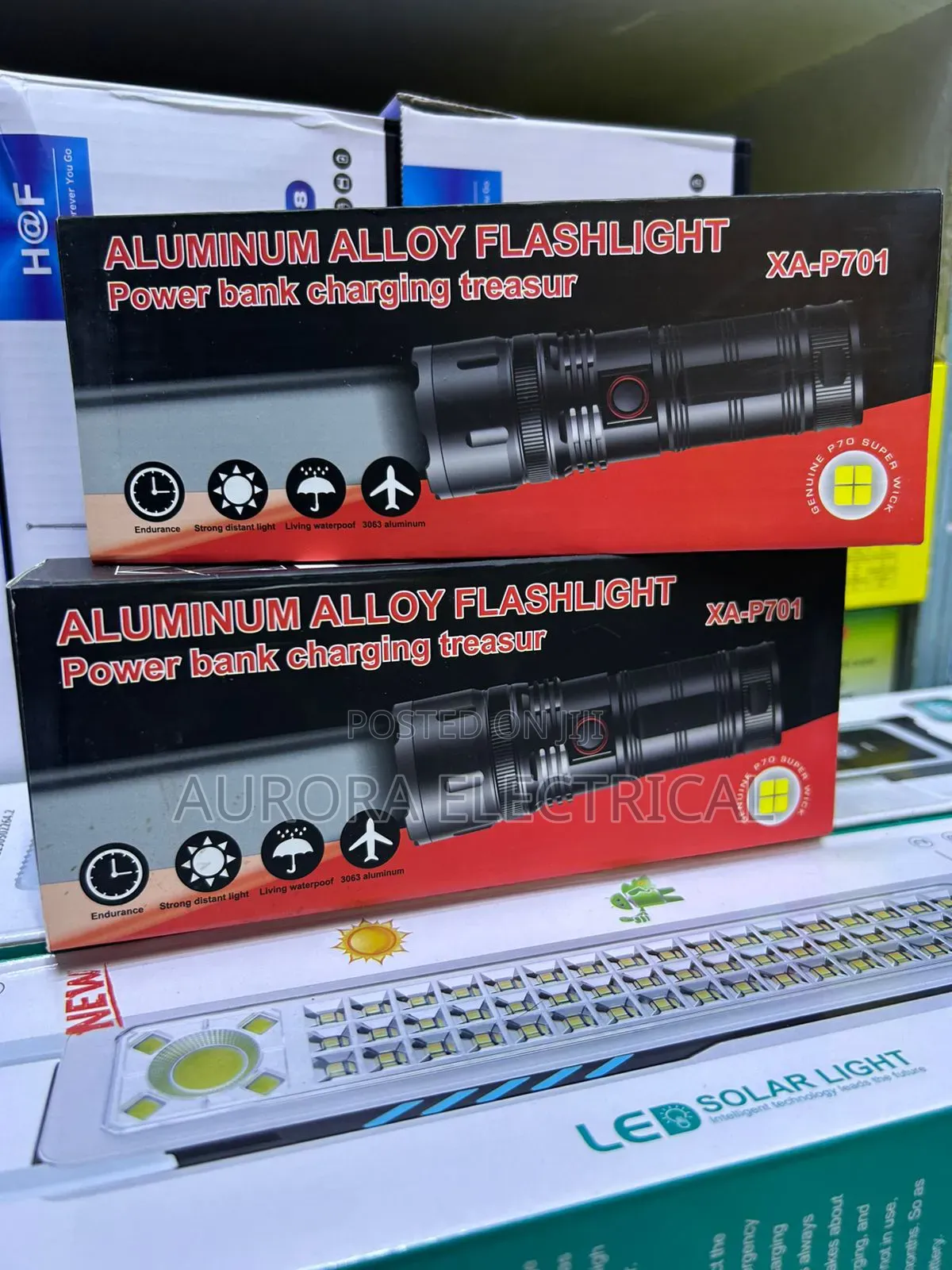 Aluminium Alloy Flashlight Torch