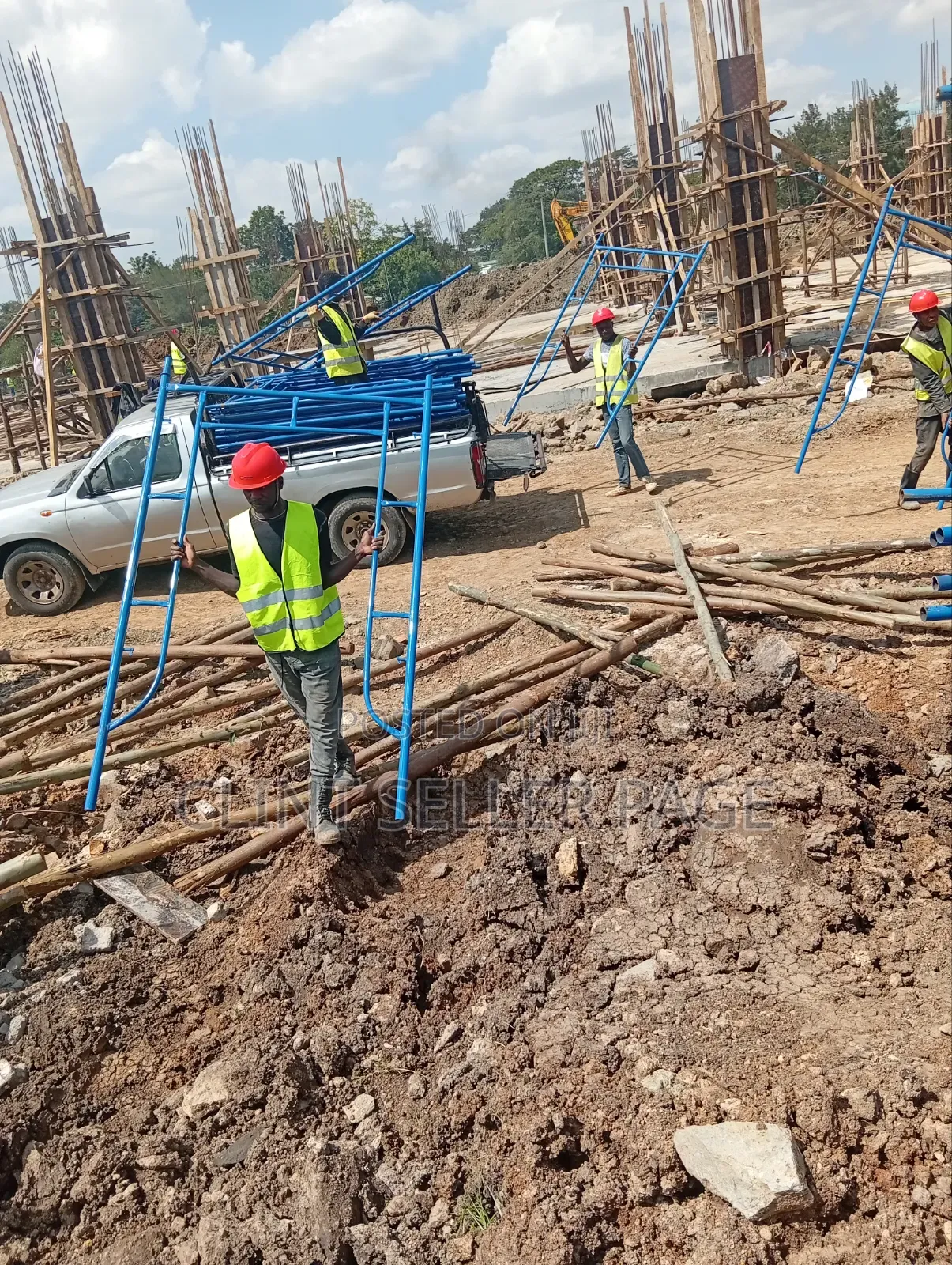 Conractor Grade Scaffold Ladders