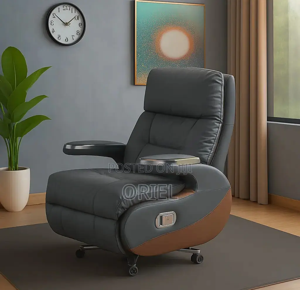 Office Chair : Executive C.E.O Leather Padded Office Chair