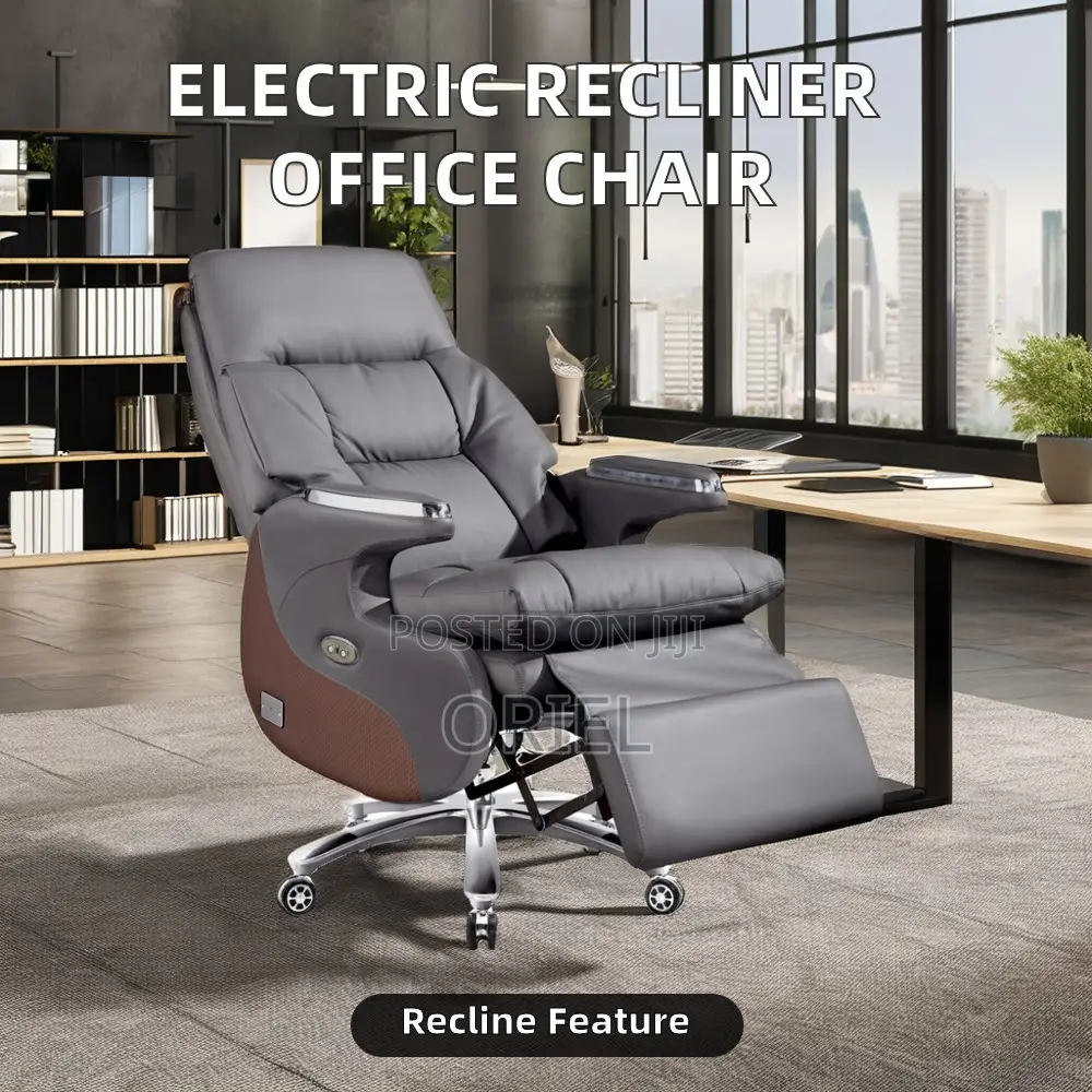 Office Chair : Executive C.E.O Leather Padded Office Chair