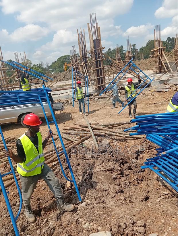 Durable Worksite Scaffold Ladders