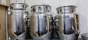 Milk Can Stainless Steel 15 Liters