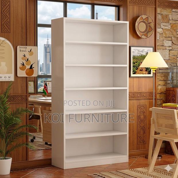 Wooden Home Office Bookshelves Storage Unit
