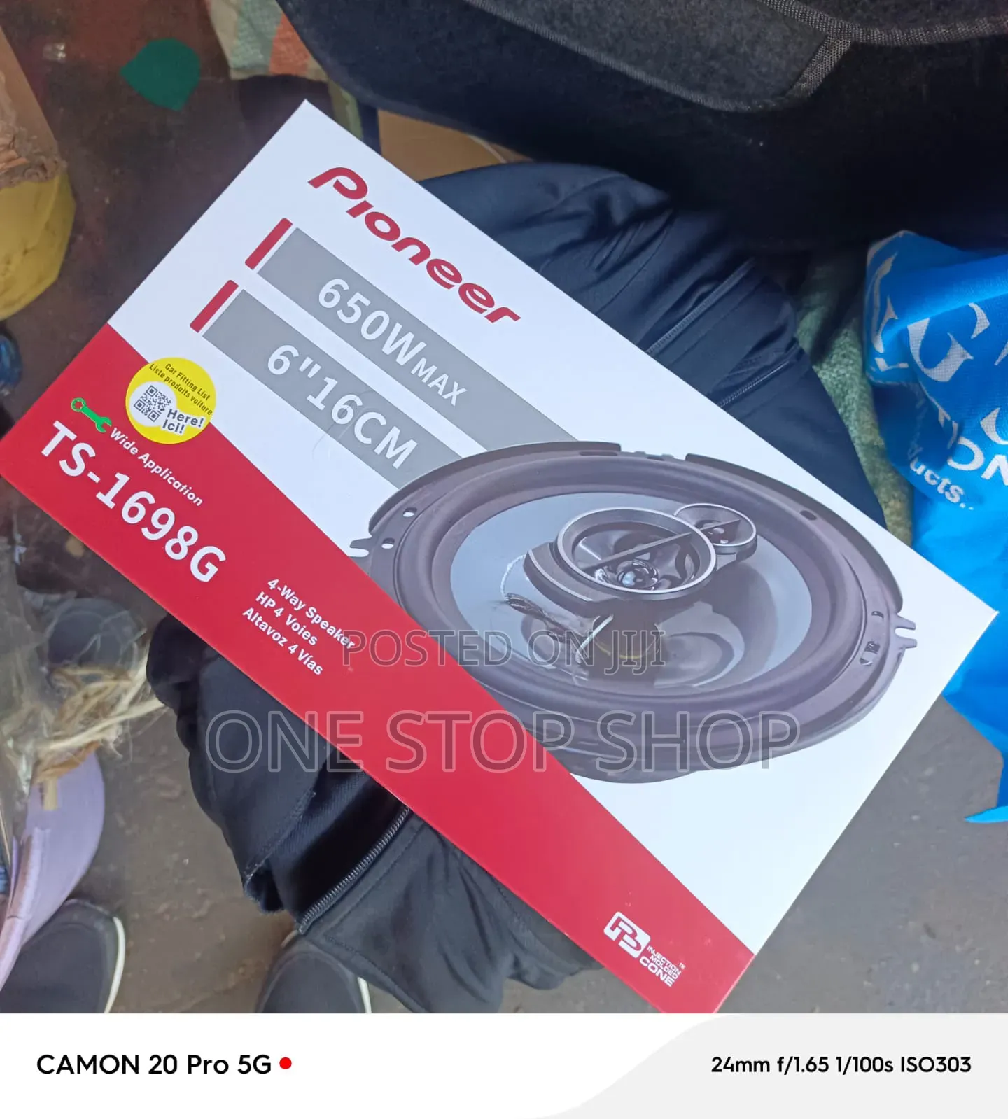 4_way Coaxial Door Pioneer 650watts Speakers for Audio System