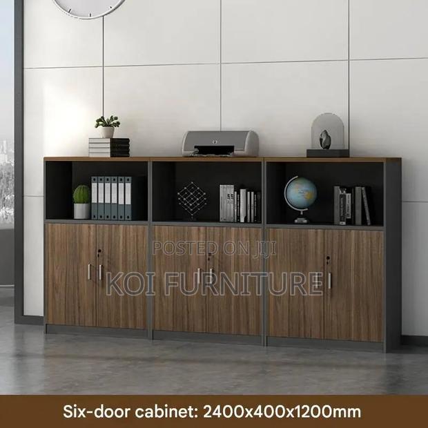 Executive 6 Doors Office Storage Credenza