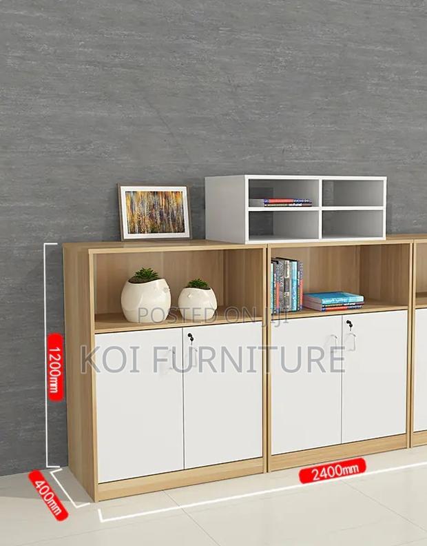 Executive 6 Doors Office Storage Credenza - thumbnail 9